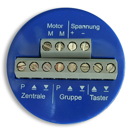 Control unit 1gang 12 V round