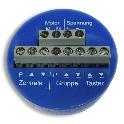 Control unit 1gang 24 V round