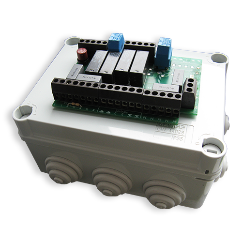 Control unit 2gang for 230 V motors