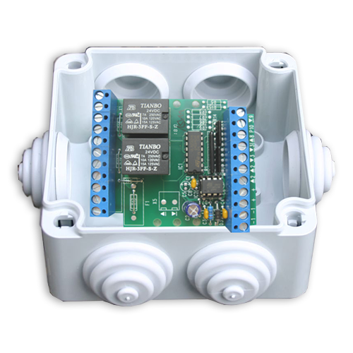 control unit time logic for DC motors